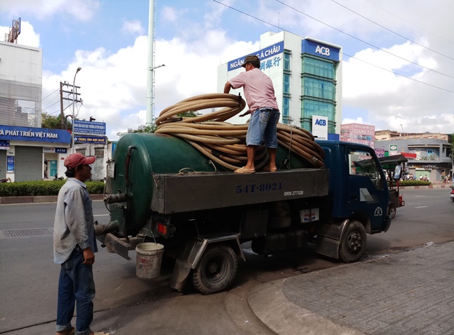 Th&ocirc;ng cống nghẹt huyện Củ Chi Tr&iacute; Bảo