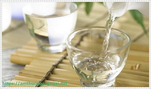 khử tanh bằng rượu