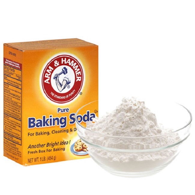 Tẩy trắng bồn cầu sạch sẽ nhờ baking soda
