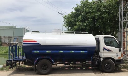 Cho thuê xe bồn chở nước sạch Tiến Minh liên hệ 0931.818.553