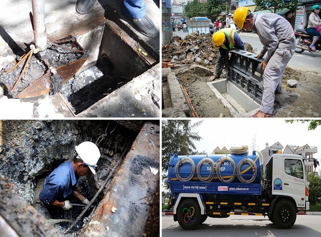 dịch vụ th&ocirc;ng cống nghẹt huyện Nh&agrave; B&egrave;