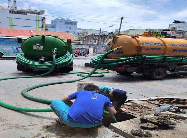 dịch vụ thông cống nghẹt quận Thủ Đức quy trình