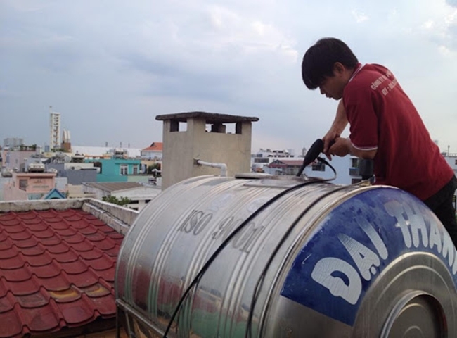 Dịch vụ vệ sinh bồn nước quận Thủ Đức gi&aacute; rẻ nhất thị trường